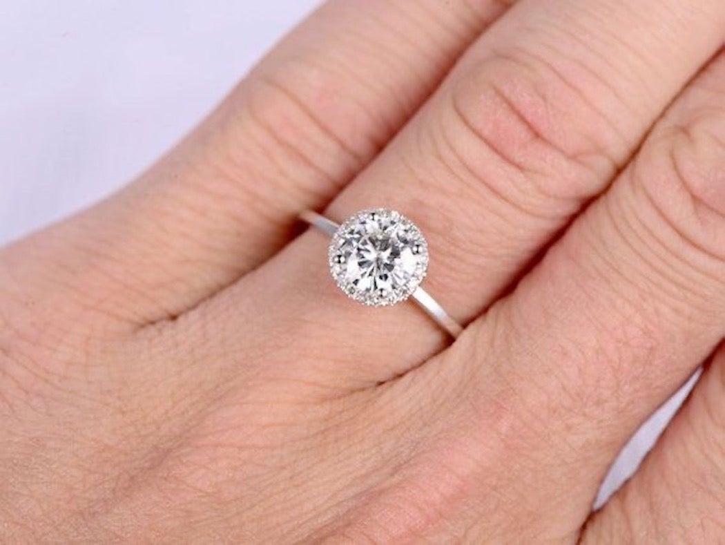 For Sale:  GIA Certified Natkina Engagement Ring Round Diamond Natkina Engagement 3