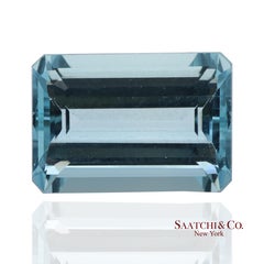 GIA Certified Natural Beryl Aquamarine Loose Stone
