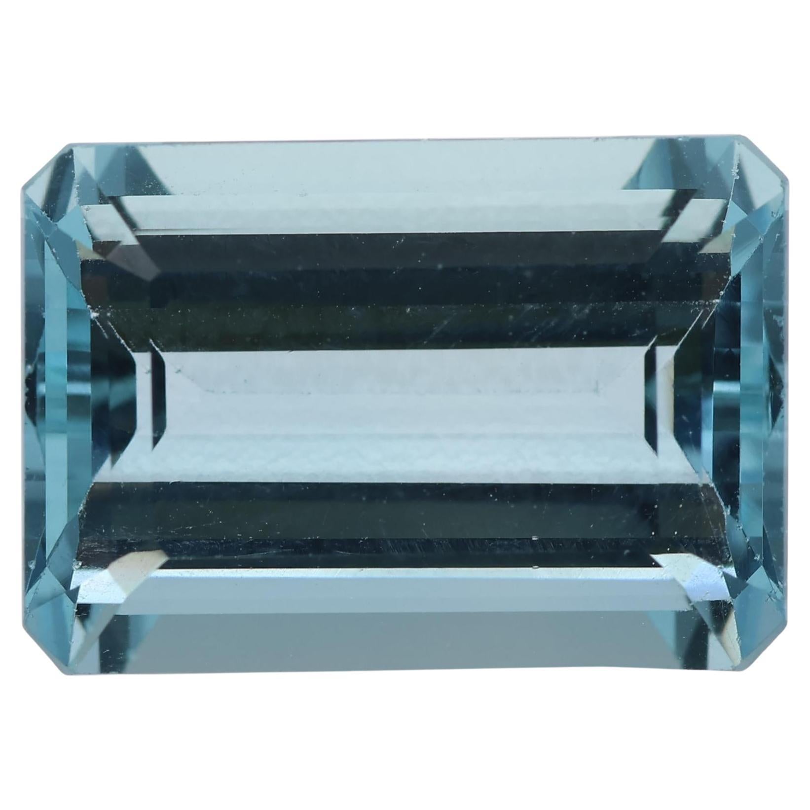 GIA-zertifizierte natürliche Beryll Aquamarin lose Stein