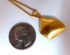 GIA Certified Natural Black Boulder Opal Necklace 18 Karat
