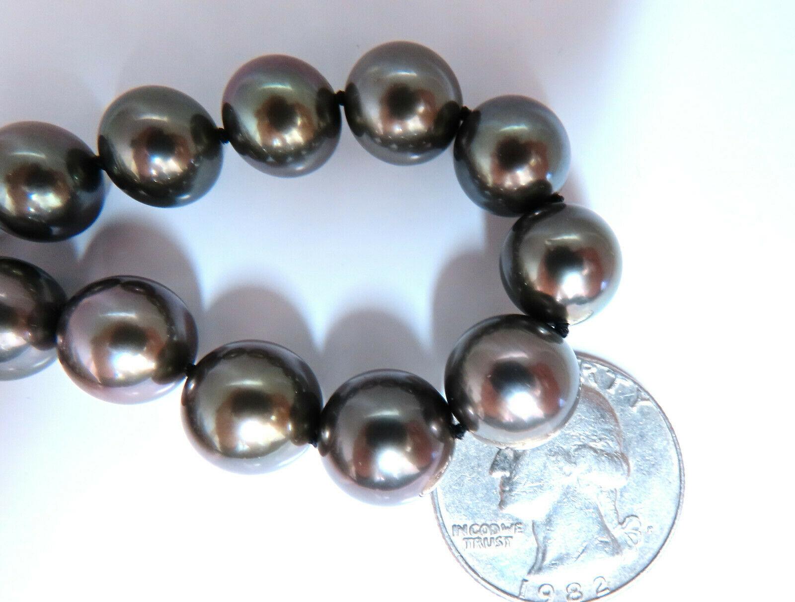 natural black pearls