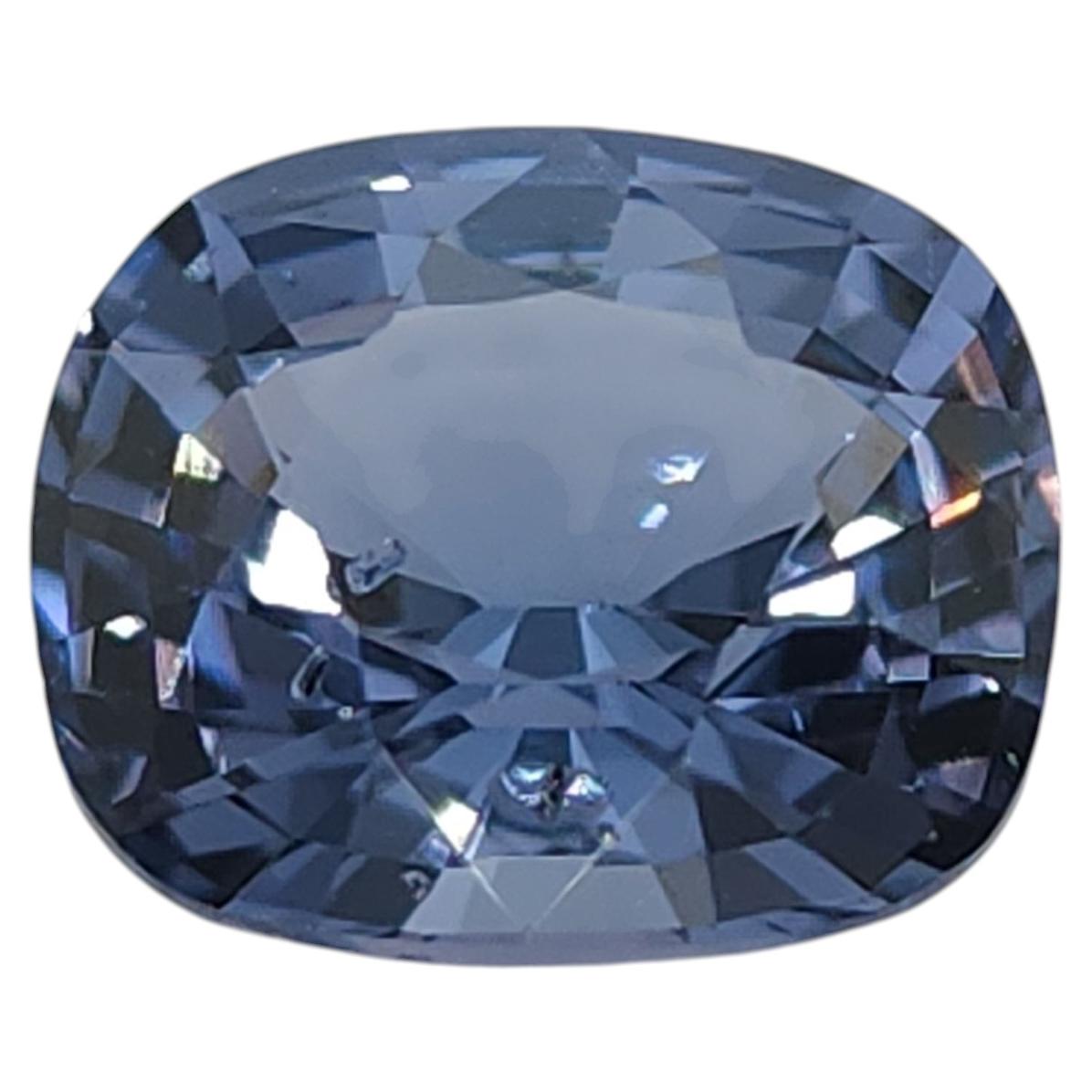 GIA-zertifiziert Natürlicher Farbwechsel Blauer Spinell 2,46 Karat