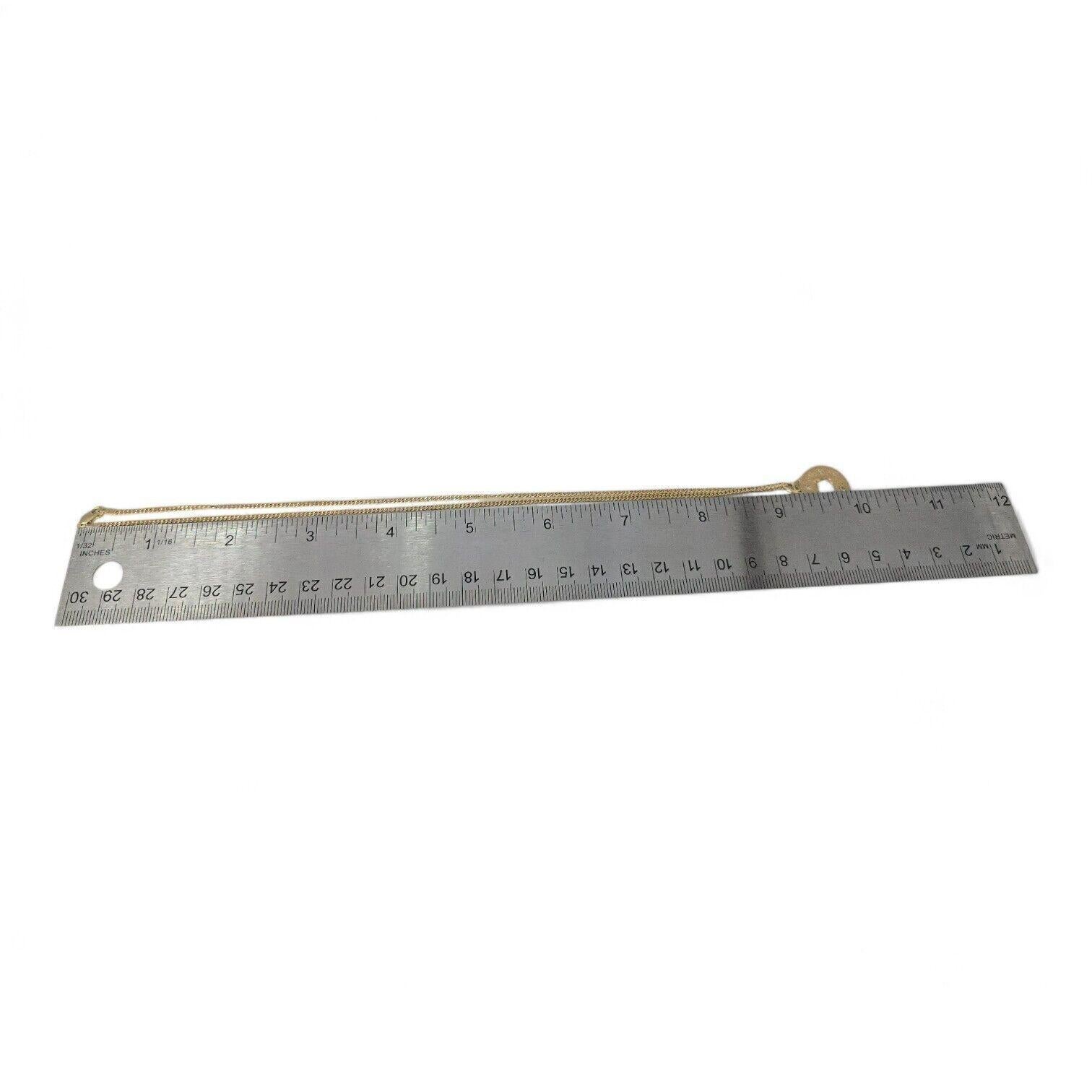 Colgante de oro amarillo de 14 quilates 585 con diamante natural certificado por GIA en venta 5