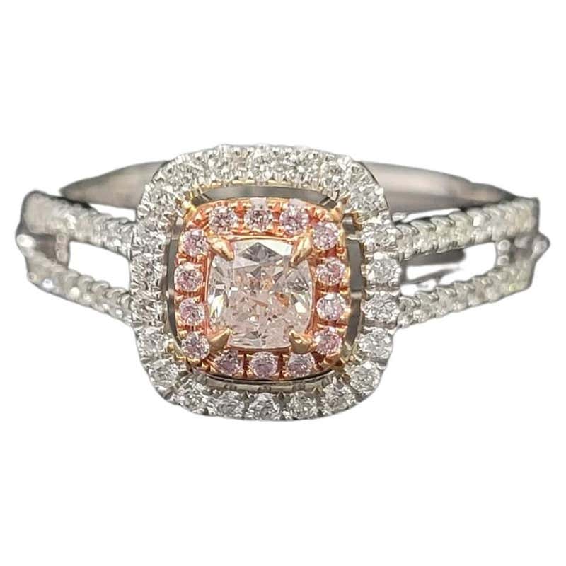 GIA Certified Fancy Colored Natural Diamond Collection Ring For Sale ...