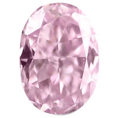GIA-zertifizierter natürlicher ovaler Fancy Pink-Diamant 1,11 Karat