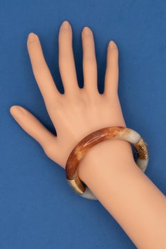 GIA Certified Natural Jadeite Jade Hinged Bangle Bracelet 14K Gold Clasp