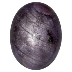 GIA CERTIFIED Natural Purple Star Sapphire Cabochon Cut 35.48 Carats 2215188168