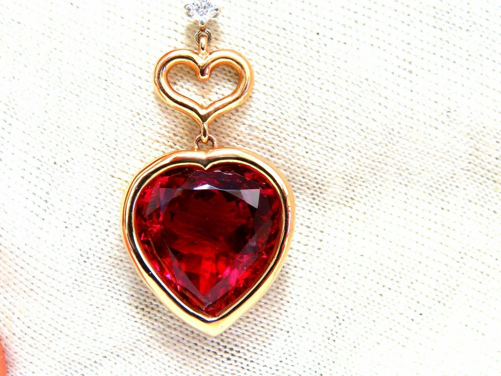 heart shaped dangle earrings