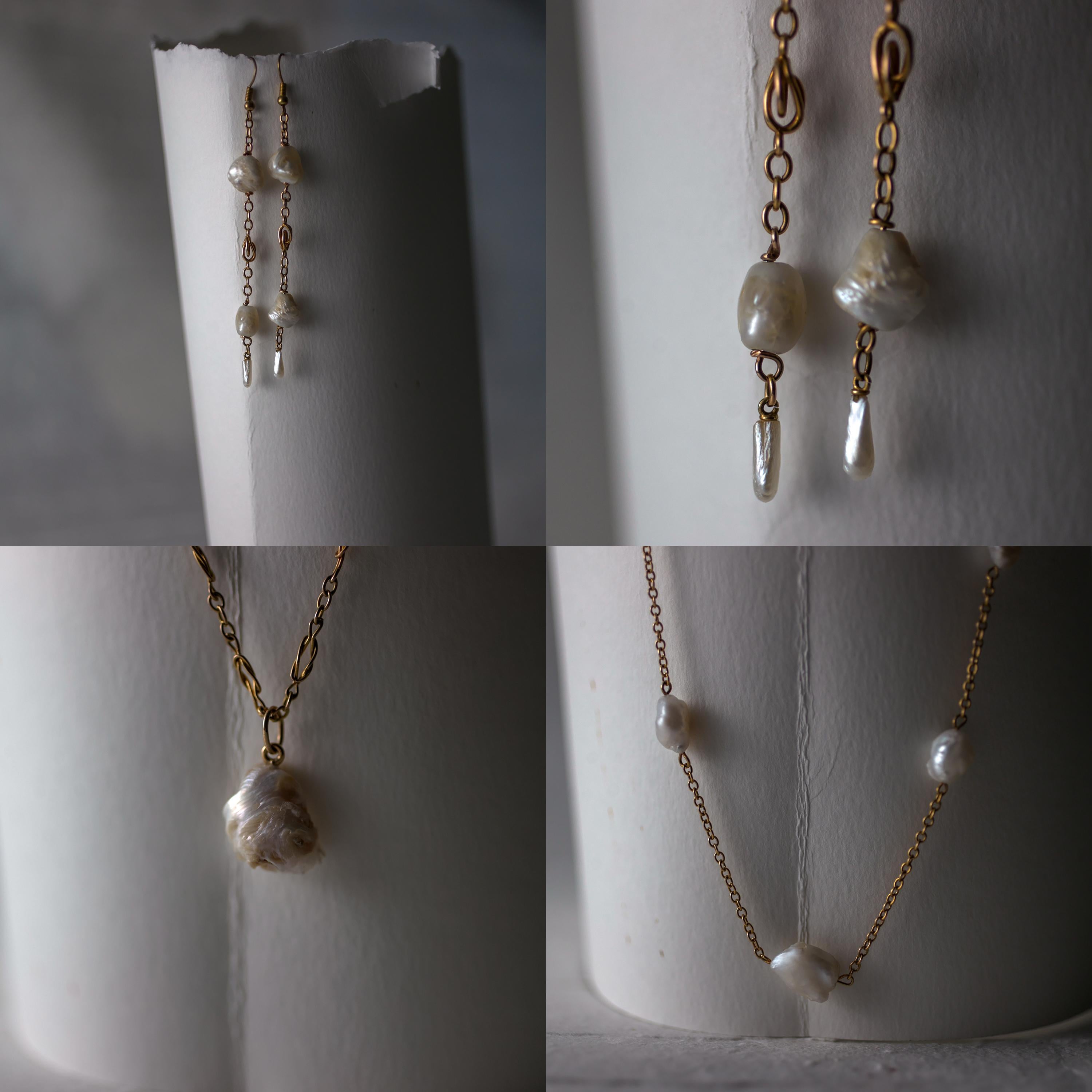 Collana, ciondolo e orecchini di Pearl River, rari, certificati GIA in vendita 12