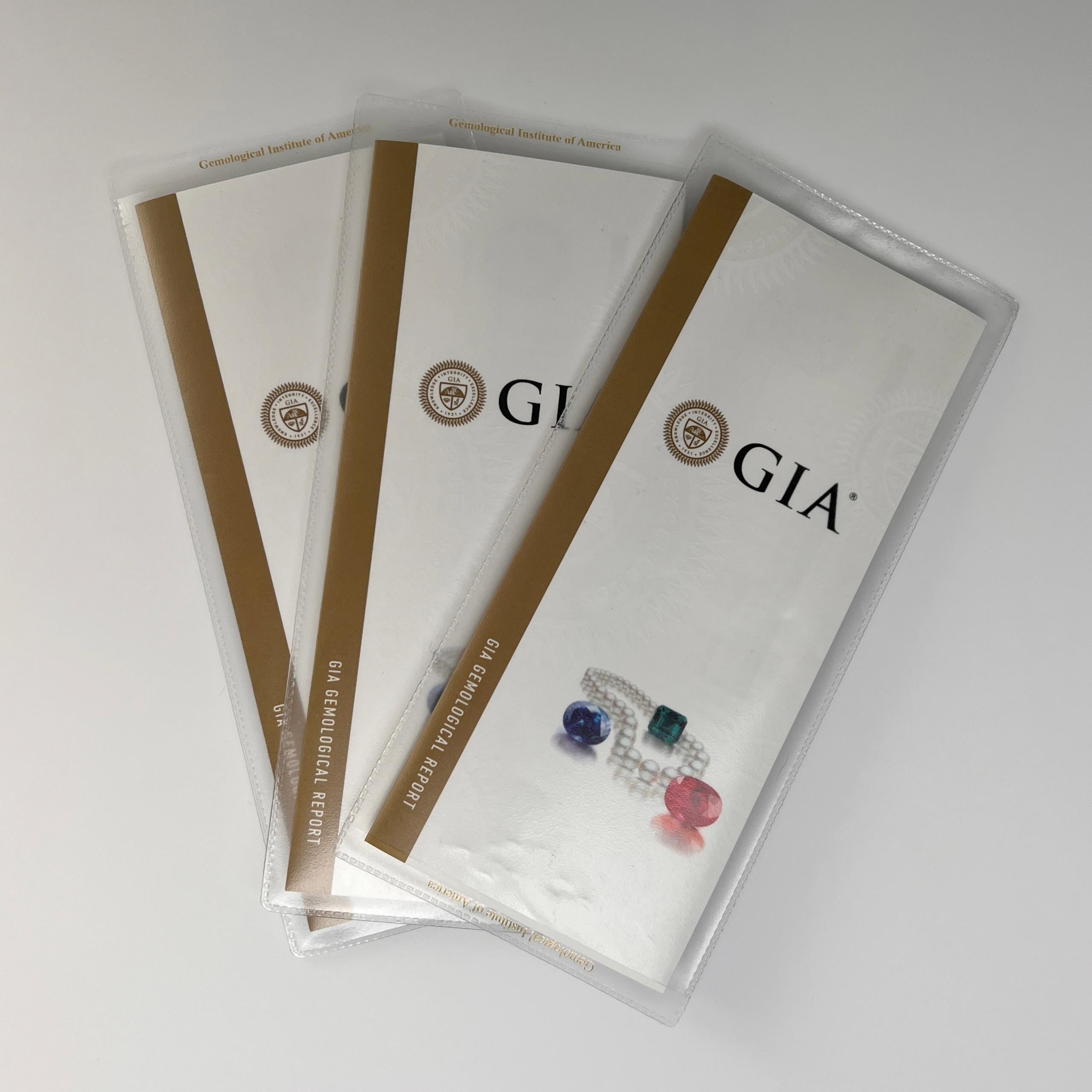 Collana, ciondolo e orecchini di Pearl River, rari, certificati GIA in vendita 14
