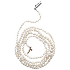 GIA Certified Natural Saltwater Pearl Necklace