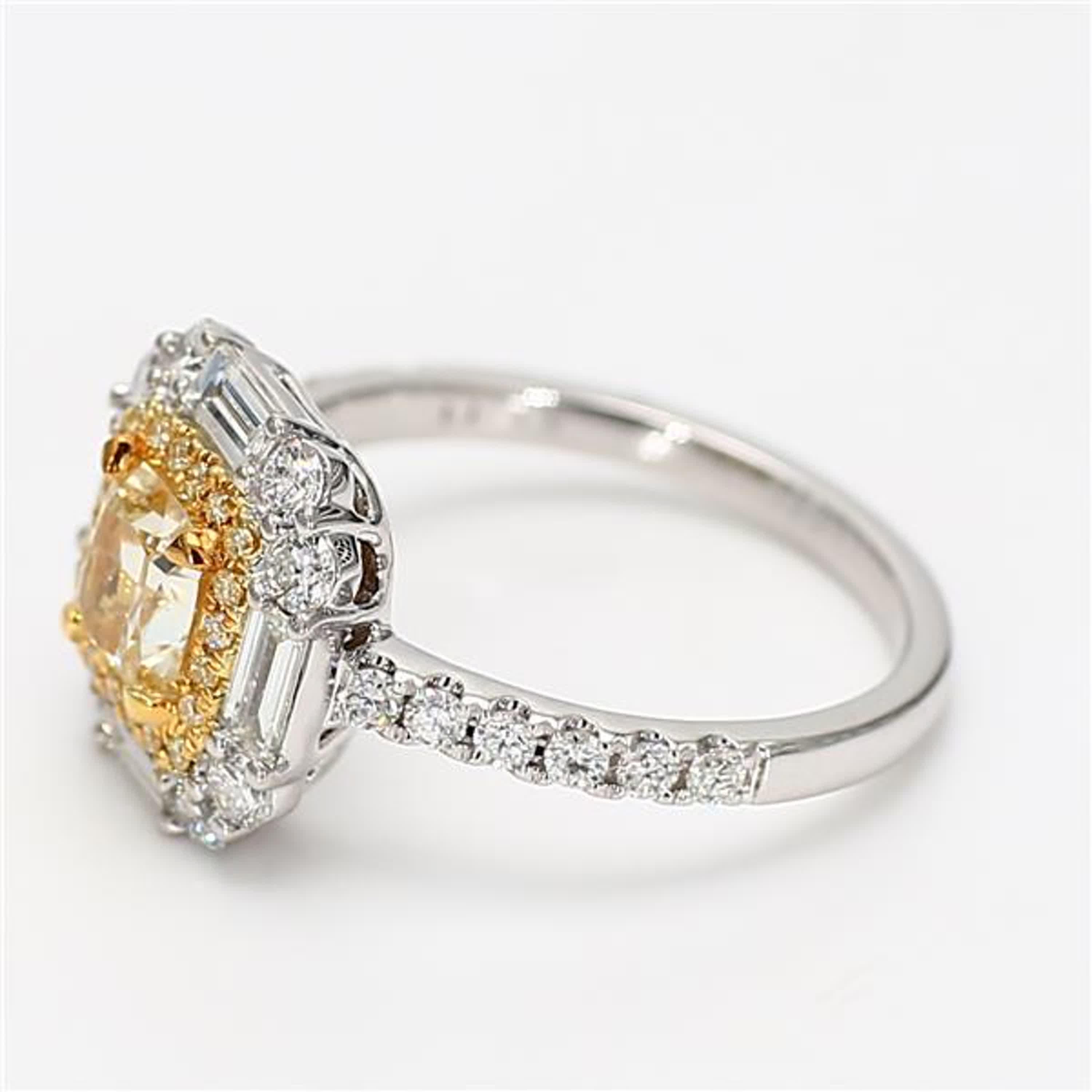 2ct yellow diamond ring