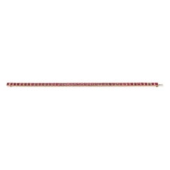 GIA Certified No Heat Burmese Ruby Armband
