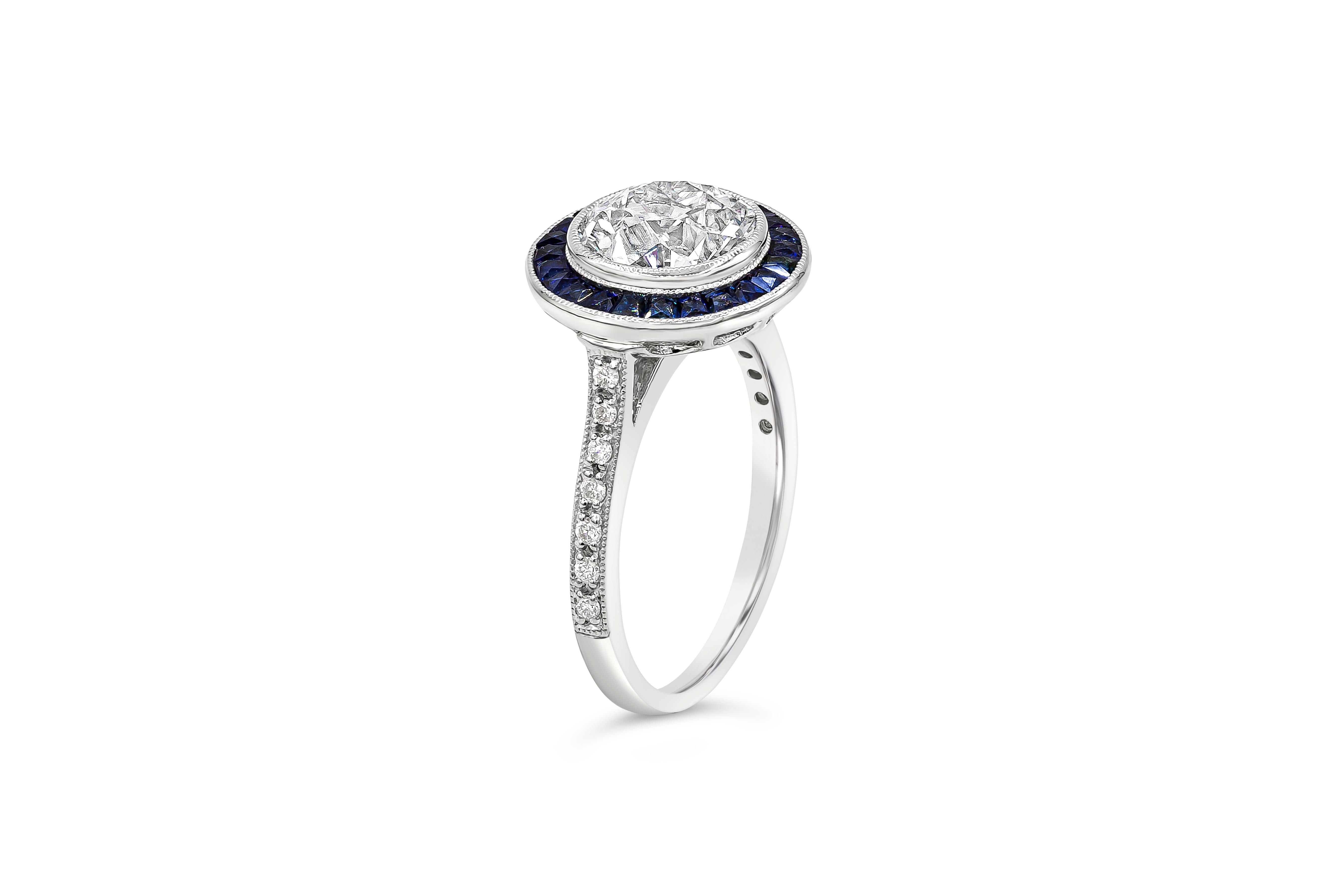 sapphire halo ring