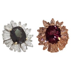 GIA Certificato Oscar Heyman 6 Ct. Anello di fidanzamento con diamante alessandrite