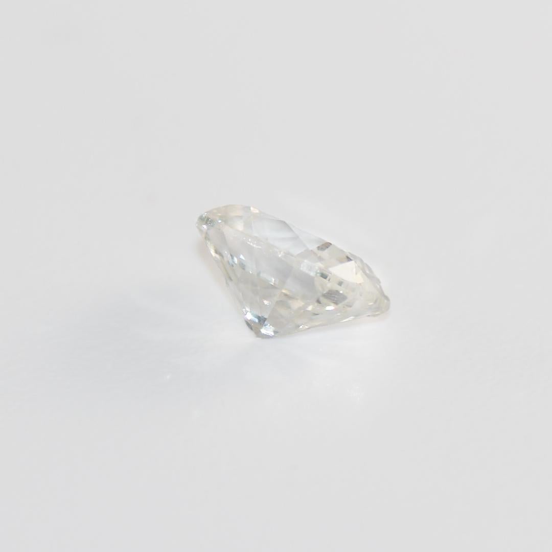 Attractive oval brilliant cut diamond, 1.18 carats.
GIA graded G color, VS2 clarity.
GIA report number 2231308153.
Comes with a full grading report. 