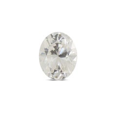 Diamante suelto talla brillante oval certificado GIA 1,18ct