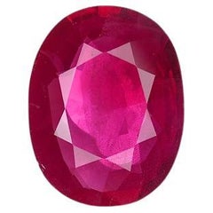GIA Certified, Oval Burma Ruby 3.10ct '#18085'
