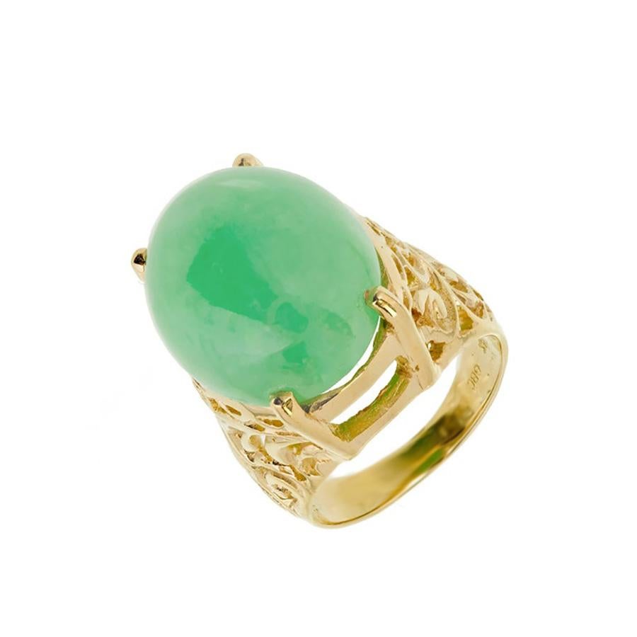 green gold ring