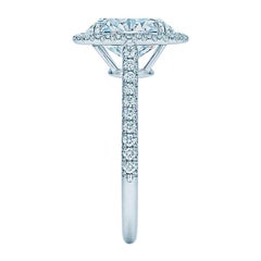 GIA Certified Oval Cut Diamond Engagement 950 Platinum Bridal Set Ring