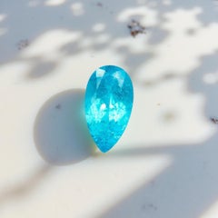 GIA Certified Paraiba Tourmaline 1.41ct Oval  Tourmaline brésilienne bleu néon