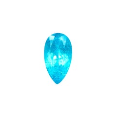 GIA Certified Paraiba Tourmaline 1.41ct Oval  Neon Blue Brazilian Tourmaline