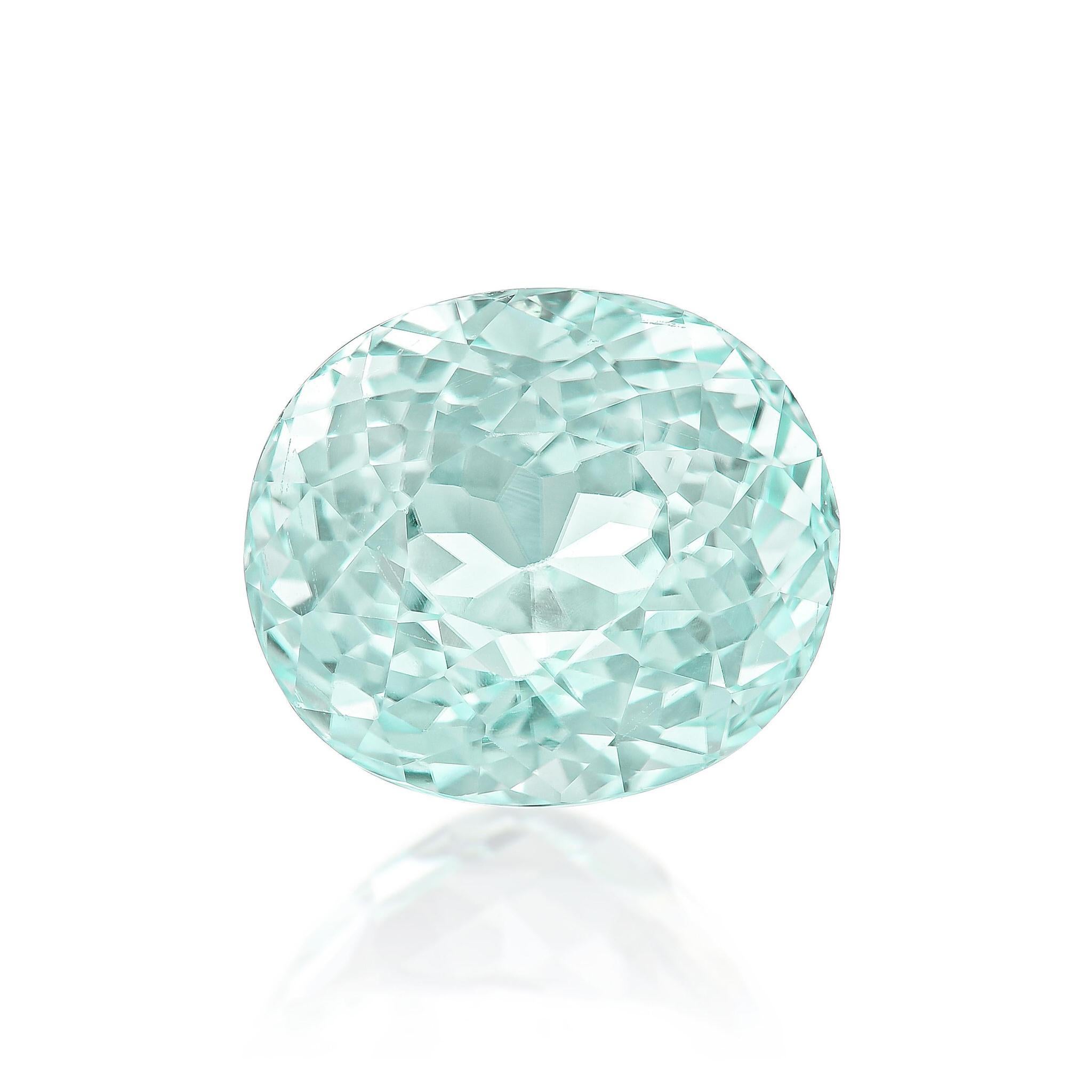 da uomo o donna Tormalina Paraiba certificata GIA da 1,52 carati naturale in vendita