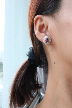 GIA Certified Pink Spinels Earring