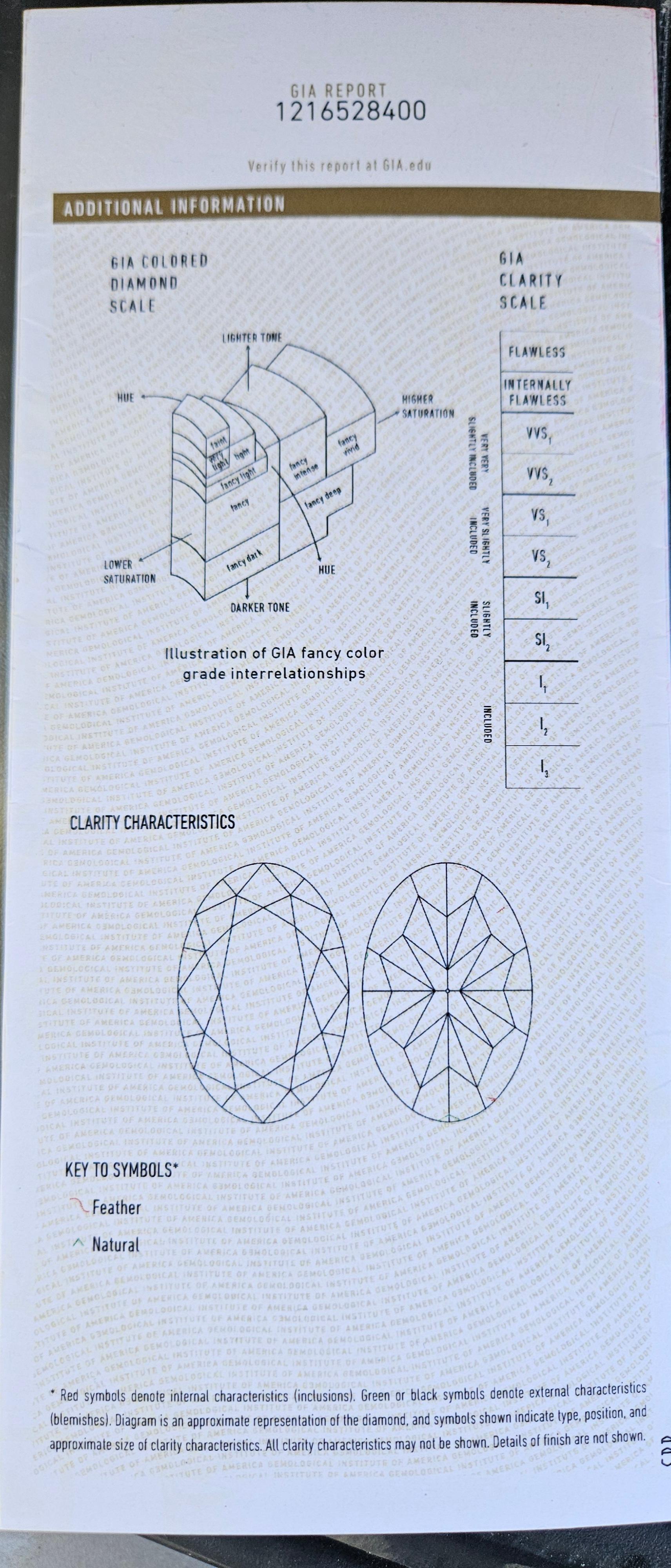 GIA Certified Platinum 15 Carat Fancy Intense Enhanced Pink Diamond Ring (bague en platine certifié GIA de 15 carats) en vente 12