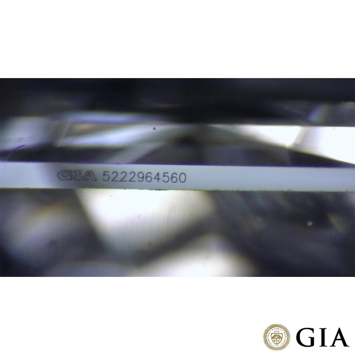 GIA Certified Platinum Baguette Cut Diamond Ring 1.98ct J/SI2 For Sale 1
