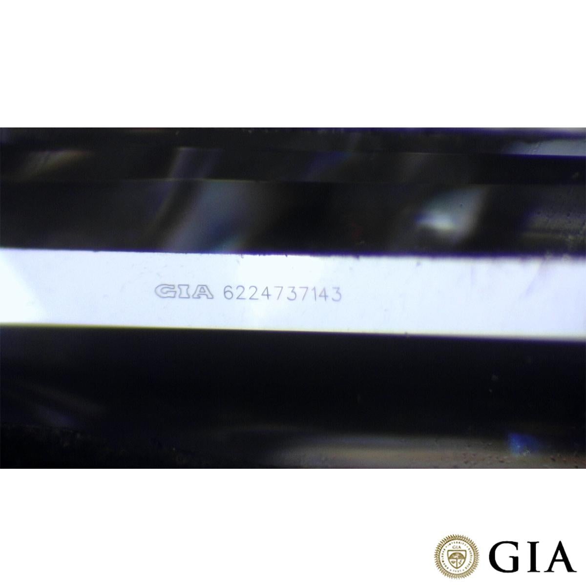 GIA-zertifizierter Platin-Verlobungsring mit 1,80 Karat Diamant im Smaragdschliff H/VS1 im Angebot 1