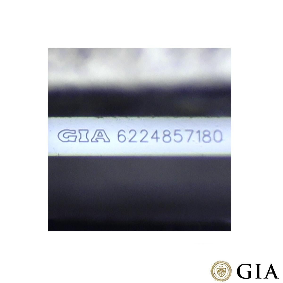 Bague de fiançailles en platine avec diamant taille émeraude certifié GIA de 2,01 carats E/SI1 Pour femmes en vente