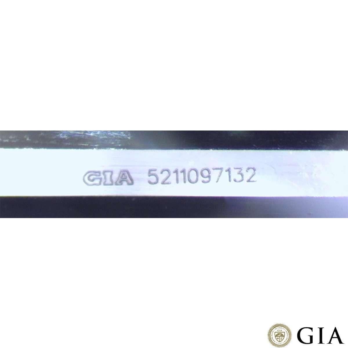 GIA Certified Platinum Emerald Cut Diamond Engagement Ring 8.02 Carat 3