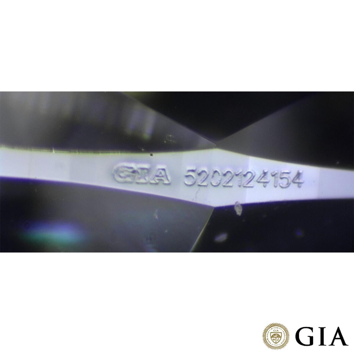 GIA Certified Platinum Round Brilliant Cut Diamond Ring 1.77ct E/VS1 In New Condition For Sale In London, GB