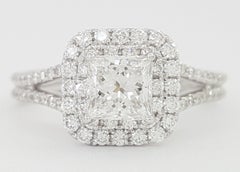 GIA Certified Princess Cut Diamond Ring