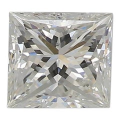 GIA Certified Princess Cut, H Color, VVS2 Clarity, 0.72 Carat Loose Diamond