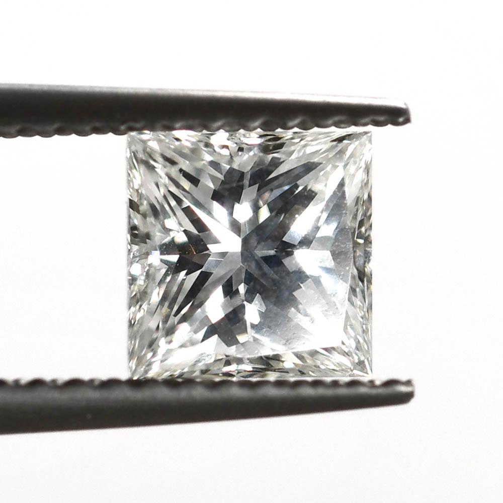 GIA Certified Princess Cut Loose Diamond 1.02ct Unisexe en vente