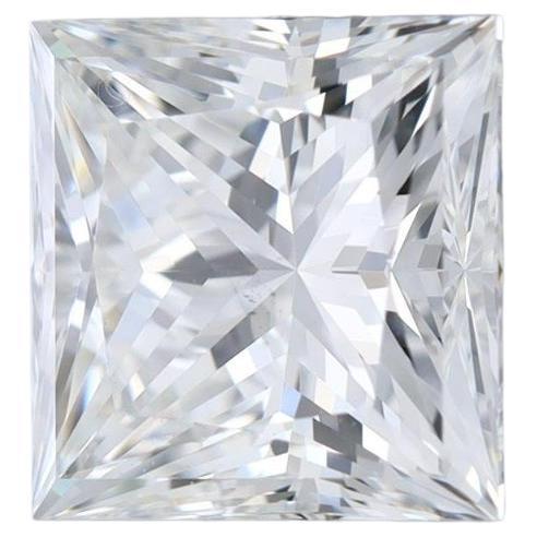 GIA Certified Princess Diamond 1.01ct G SI1