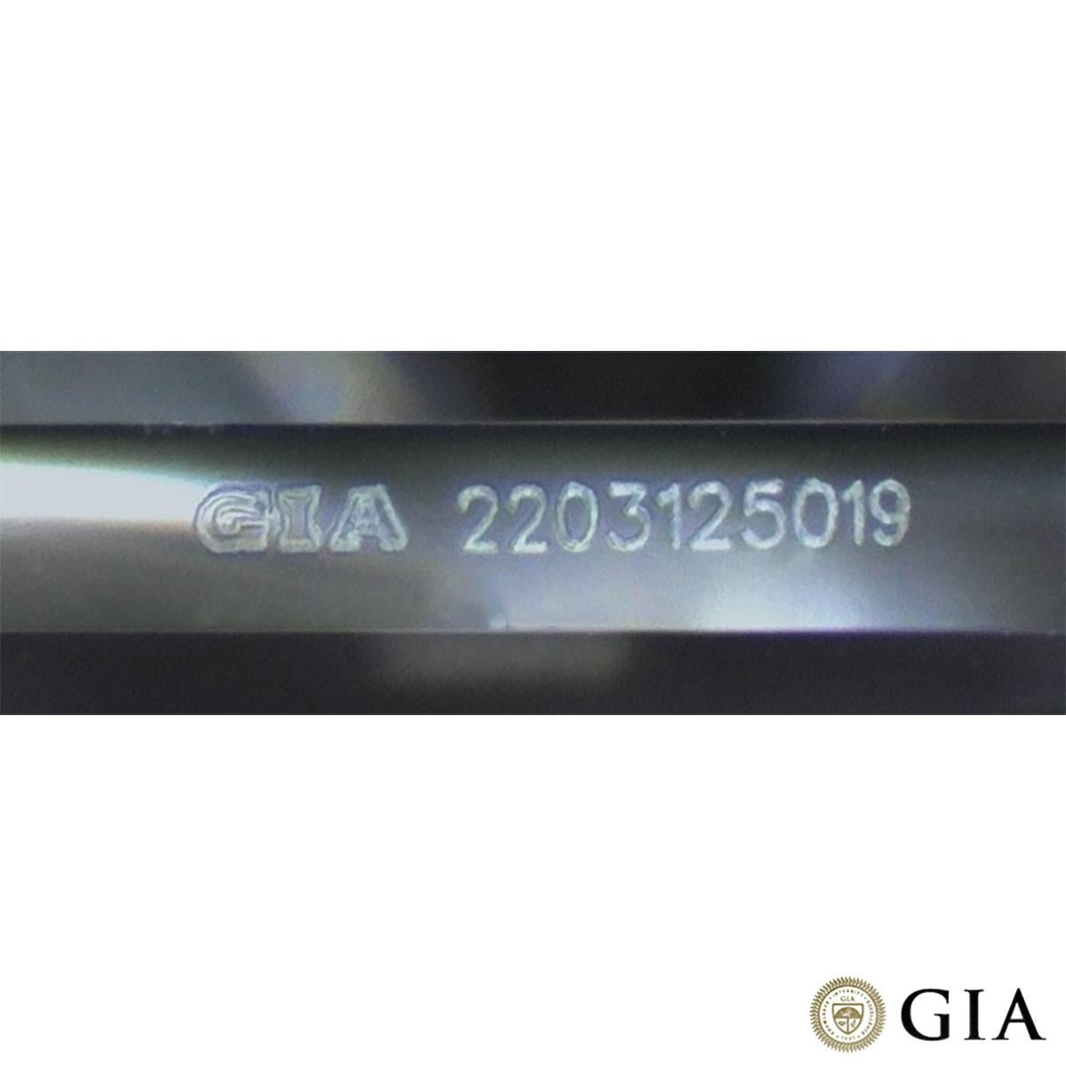 GIA-zertifizierter Solitär-Verlobungsring mit Diamant im Strahlenschliff 1,01 Karat Damen im Angebot
