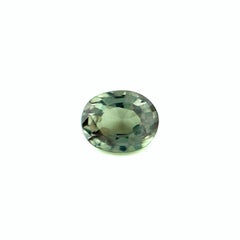 GIA Certified Rare Natural Colour Change Garnet 0.57ct Green Purple Oval Cut Gem