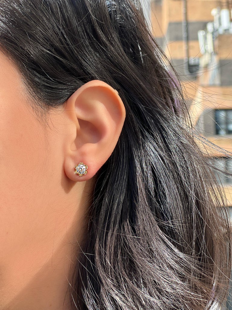 Buttercup diamond store stud earrings