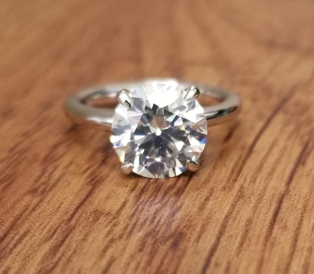 Art Deco GIA Certified Round 3.60 Carat K SI1 Solitaire