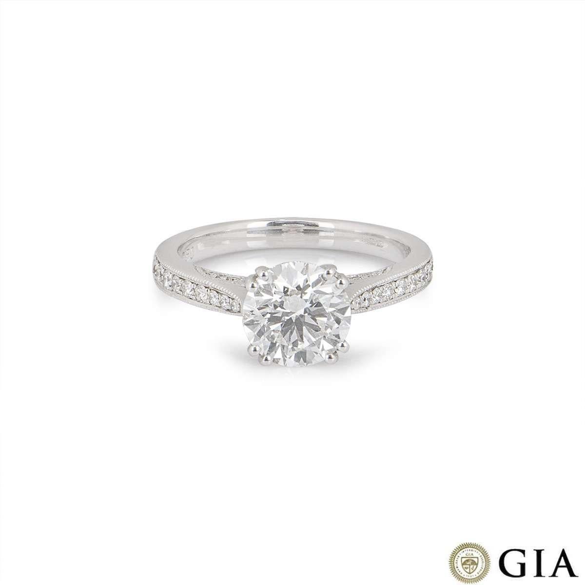 brilliant cut diamond ring