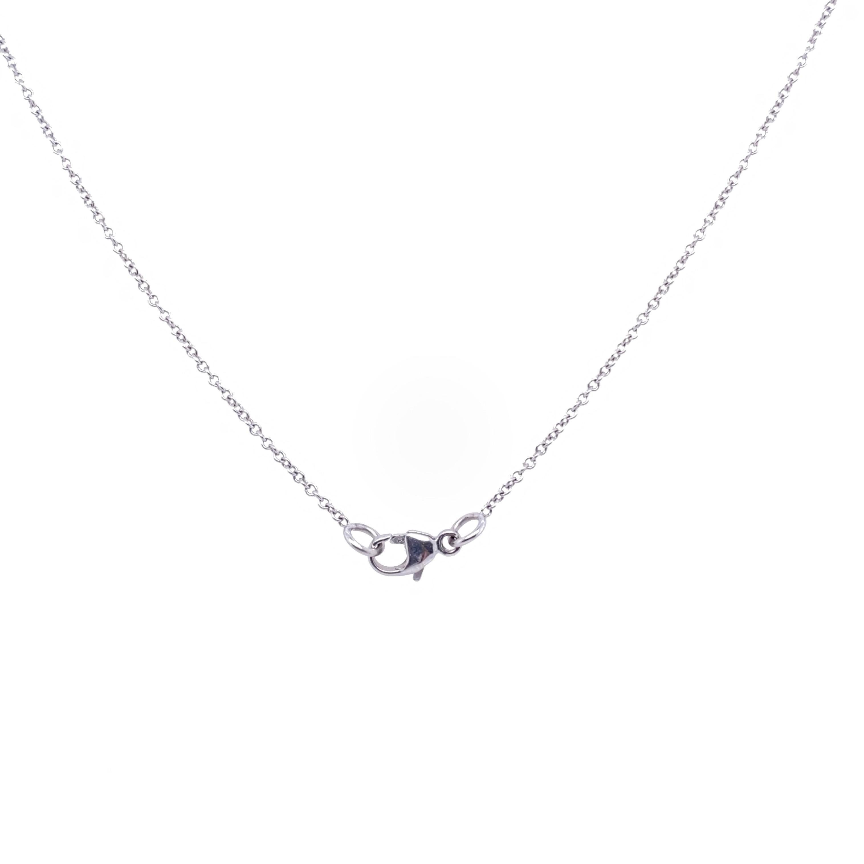 GIA-zertifizierte 3 Stein-Diamant-Tropfen-Halskette im Zustand „Neu“ im Angebot in New York, NY