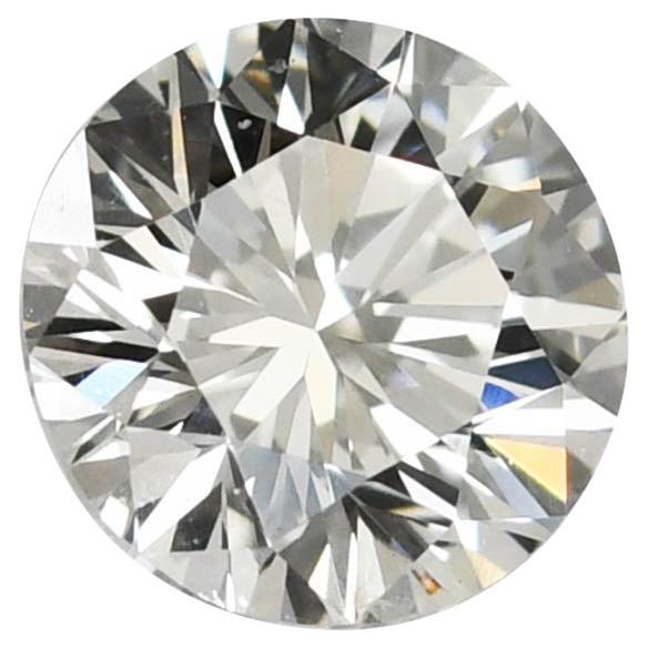 GIA Certified Round Brilliant Cut Loose Diamond 0.73ct For Sale