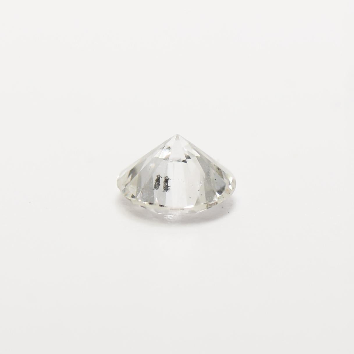 GIA-zertifizierter runder loser Diamant im Brillantschliff 1,11 Karat, E Farbe, I2 (Rundschliff) im Angebot
