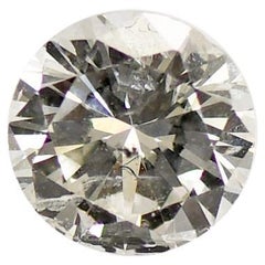 Diamante sfuso taglio Brilliante rotondo certificato GIA 1,11ct, colore E, I2