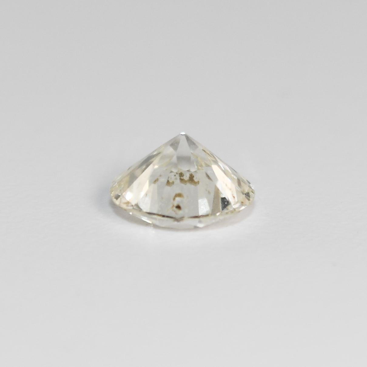 Taille ronde Diamant en vrac certifié par la GIA, taille ronde et brillante 1.19ct en vente