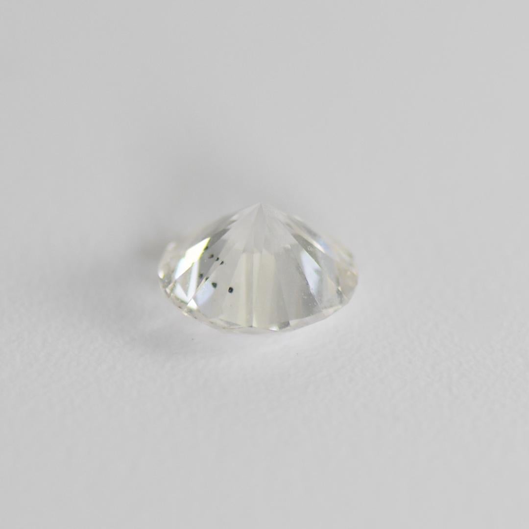 Round Cut GIA Certified Round Brilliant Loose Diamond 1.12ct For Sale