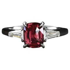 GIA-zertifizierter Rubin-Diamant-Ring
